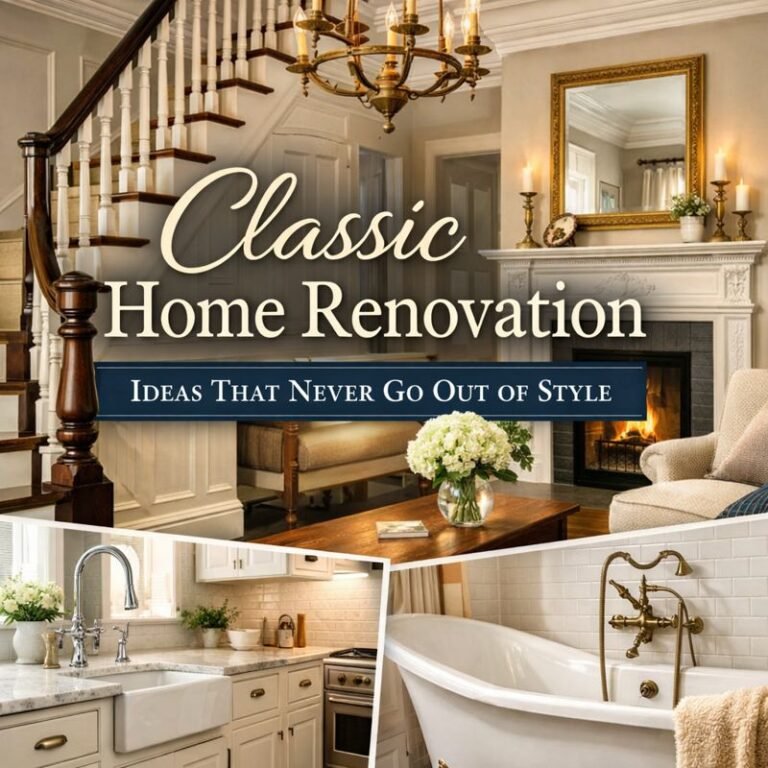Classic Home Renovation Ideas