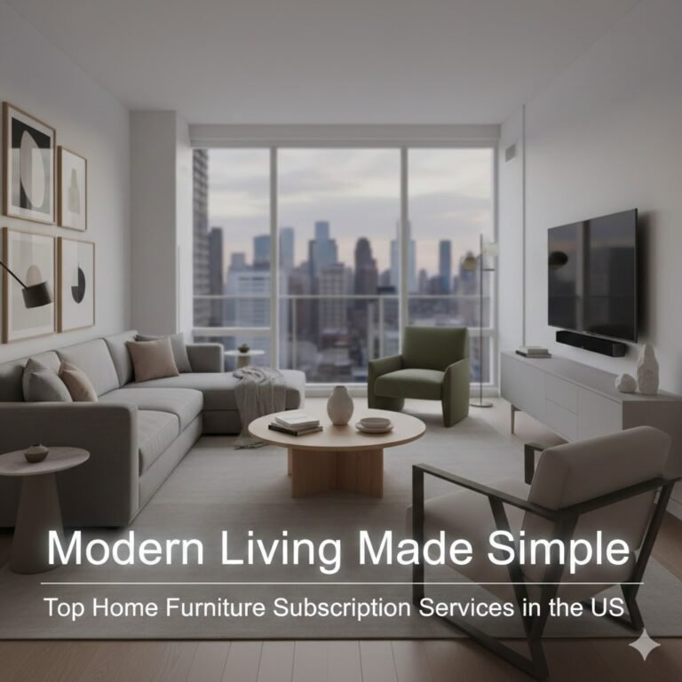 Modern Living Made Simple: Top Home Furniture Subscription Services in the US