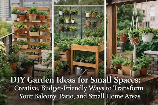 DIY Garden Ideas for Small Spaces