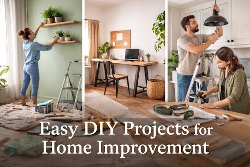 What Are Easy DIY Projects for Home Improvement?