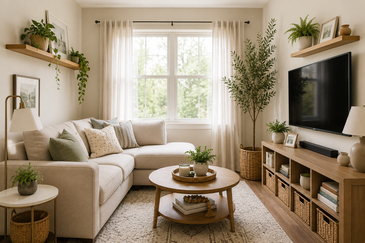 Make the most of your space with these smart small living room ideas that combine comfort, style, and functionality. From clever furniture layouts and hidden storage solutions to light color palettes and minimalist décor, these practical design tips help create a cozy and spacious feel in any compact living room.